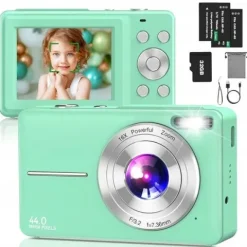 APARAT FOTOGRAFICZNY CYFROWY HD 1080P 44MP KAMERA +KARTA 32GB