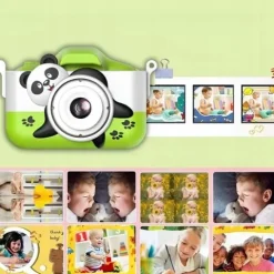 APARAT FOTOGRAFICZNY CYFROWY DLA DZIECI 40Mpx KAMERA ZABAWKA GRY+KARTA 32GB