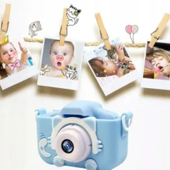 APARAT FOTOGRAFICZNY CYFROWY DLA DZIECI KAMERA ZABAWKA GRY + KARTA 32GB