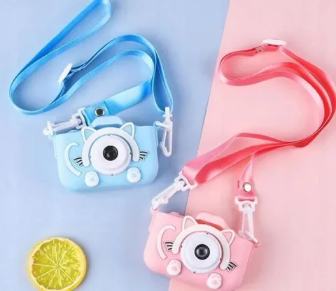 APARAT FOTOGRAFICZNY CYFROWY DLA DZIECI KAMERA ZABAWKA GRY + KARTA 32GB