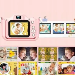 APARAT FOTOGRAFICZNY CYFROWY DLA DZIECI KAMERA ZABAWKA GRY + KARTA 32GB