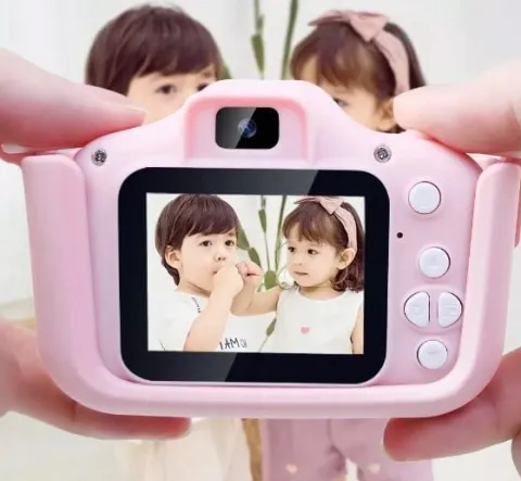 APARAT FOTOGRAFICZNY CYFROWY DLA DZIECI KAMERA GRY ZDJECIA SMYCZ