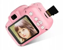 APARAT FOTOGRAFICZNY CYFROWY DLA DZIECI KAMERA ZABAWKA GRY + KARTA 32GB