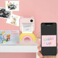 APARAT NATYCHMIASTOWY CYFROWY DLA DZIECI Z DRUKARKĄ WIFI KARTA 32GB+GRATIS