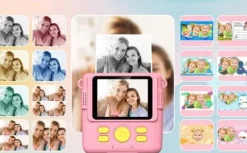APARAT POLAROID NATYCHMIASTOWY DLA DZIECI FILMÓW ZDJĘĆ DRUK TERMICZNY 32GB
