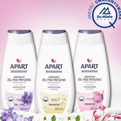 Apart żel pod prysznic damski MIX Zestaw 5x500ml