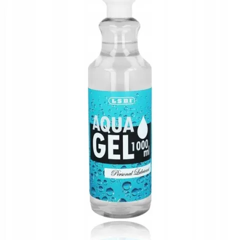 Aqua Gel 1000ml Wodny Żel Intymny Profesjonalny Lubrykant Dla Par I Solo