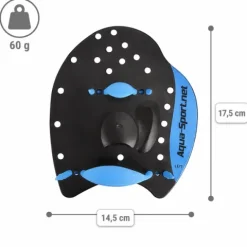 Aqua-Sport Wiosełka treningowe pływackie wody pływania basen rozmiar S