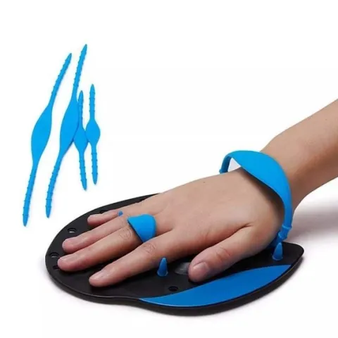 Aqua-Sport Wiosełka treningowe pływackie wody pływania basen rozmiar S