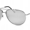 ARCTICA S-157 Okulary Aviatory Pilotki Srebrne
