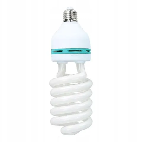 ŻARÓWKA FOTOGRAFICZNA LAMPA STUDYJNA STAŁE E27 5500K ŚWIETLÓWKA 85W/400W