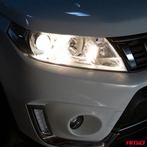 ŻARÓWKA HALOGENOWA AMIO H15 12V 55W MOCNE ŚWIATŁO ŻARÓWKI HOMOLOGACJA