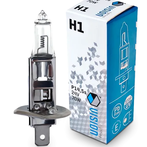 ŻARÓWKA HALOGENOWA VISION H1 24V 70W P14,5S U E4 CIĘŻARÓKA TIR