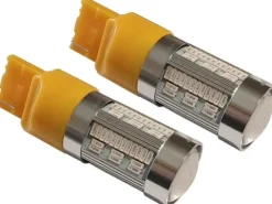 żarówka LED w21w wy21w T20 pomarańczowa canbus 105 SMD 12v can bus
