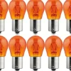 ŻARÓWKI HALOGENOWE PY21W BAU15S 24V 21W AMBER 10SZ