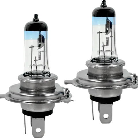 Żarówki H4 HQ Automotive +150% Więcej Światła Hyper White + W5W LED Clear