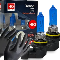 Żarówki HQ Automotive HB3 Mocne Efekt LED +50% Światła Xenon Effect OEM