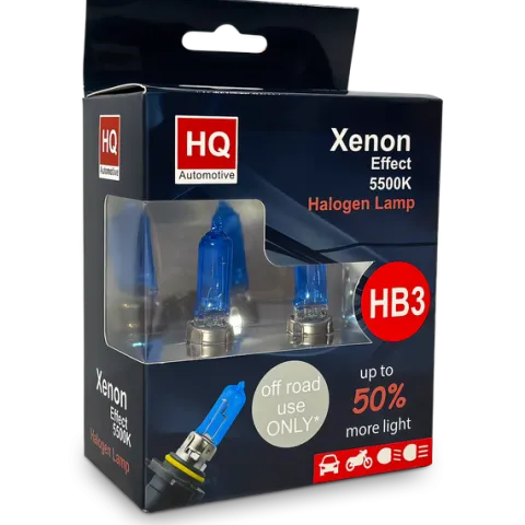 Żarówki HQ Automotive HB3 Mocne Efekt LED +50% Światła Xenon Effect OEM