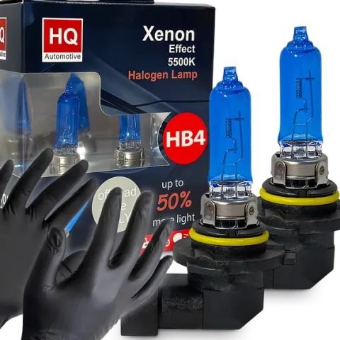 Żarówki HQ Automotive HB4 Mocne Efekt LED +50% Światła Xenon Effect OEM