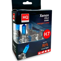 Żarówki HQ Automotive H7 Mocne Efekt LED +50% Światła Xenon OEM PX26d