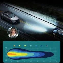 ŻARÓWKI LED H1 QERK 1 DO 1 WIĘCEJ ŚWIATŁA CAN RETROFIT IDEALNIE DOPASOWANE