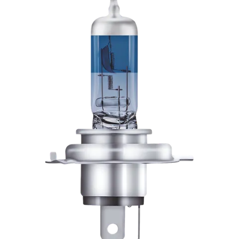 Żarówki Osram H4 Cool Blue Boost 5500K Białe + W5W Clear LED + Rękawiczki