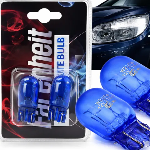 Żarówki W21/5W Dzienne Postojowe Białe Światło 5000K Żarówka Jak LED