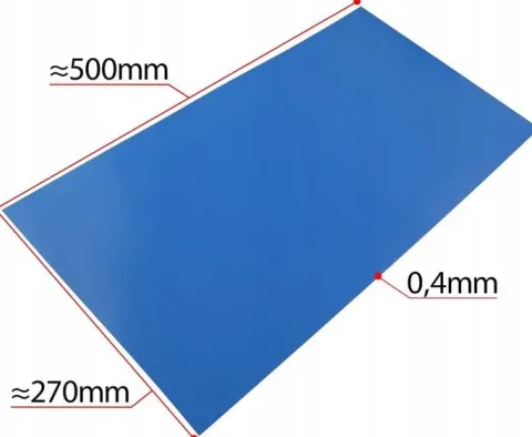 ŁATA do łatania naprawy BASENÓW materacy itp MOCNA duża łata 50cm x 27cm