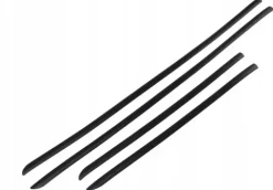 Audi A4 B6 2000-2004 - Listwy CZARNE Boczne Drzwi