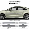Audi A3 Sedan 8VS, 8VM Listwy CHROM Drzwi Ochronne