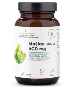 Aura Herbals Maślan sodu 600mg 90 kapsułek