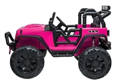 Auto na akumulator Jeep JC666 Różowy Lakierowany