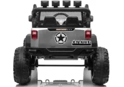 Auto na akumulator Jeep JC666 Srebrny Lakierowany