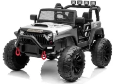 Auto na akumulator Jeep JC666 Srebrny Lakierowany