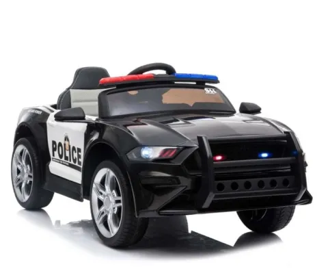 AUTO POLICJA, DŹWIĘKI, MIĘKKIE KOŁA EVA, MIĘKKIE SIEDZENIE/BBH0007