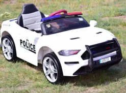 AUTO POLICJA, DŹWIĘKI, MIĘKKIE KOŁA EVA, MIĘKKIE SIEDZENIE/BBH0007