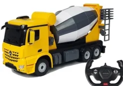 Auto R/C Mercedes-Benz Arocs Rastar 1:14 Żółte na Pilota