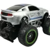 Auto Zdalnie Sterowane R/C Wysokie Koła Srebrne