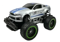 Auto Zdalnie Sterowane R/C Wysokie Koła Srebrne