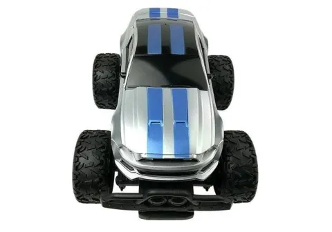 Auto Zdalnie Sterowane R/C Wysokie Koła Srebrne