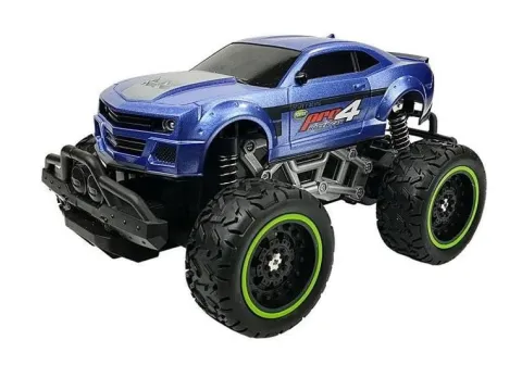 Auto Zdalnie Sterowane R/C Wysokie Koła Niebieskie