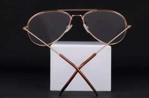 AVIATOR Okulary PILOTKI OPRAWKI metal