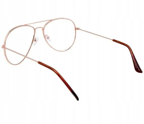 AVIATOR Okulary PILOTKI OPRAWKI metal