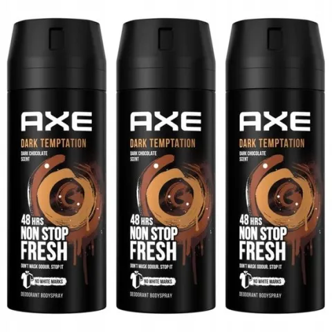 AXE Dark Temptation dezodorant 3x150 ml DEO