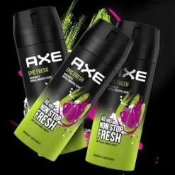 AXE Epic Fresh Body dezodorant 3x150 ml DEO