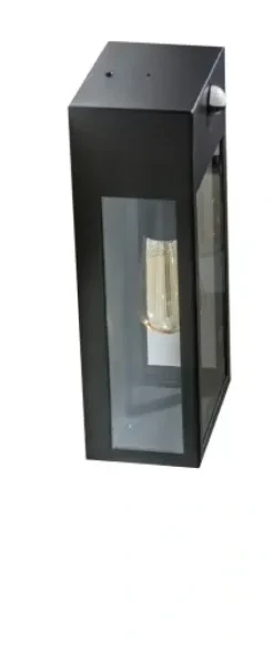 AZzardo Kinkiet ścienny elewacyjny IP44 NIKLAS WALL SENSOR BK AZ4487