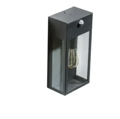 AZzardo Kinkiet ścienny elewacyjny IP44 NIKLAS WALL SENSOR BK AZ4487