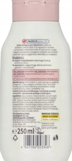 BABYDREAM LOTION DO CIAŁA PIELĘGNACYJNY DLA KOBIET W CIĄŻY 250 ML