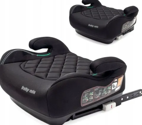 BABY MIX HERO PLUS I-SIZE FOTELIK SAMOCHODOWY BOOSTER ISOFIX PODSTAWKA