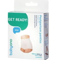 BABYONO Majtki poporodowe wielorazowe XL 503/XL
